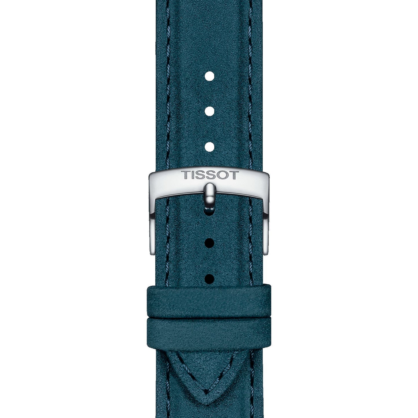 Tissot Official Blue Leather Strap Lugs 21 Mm