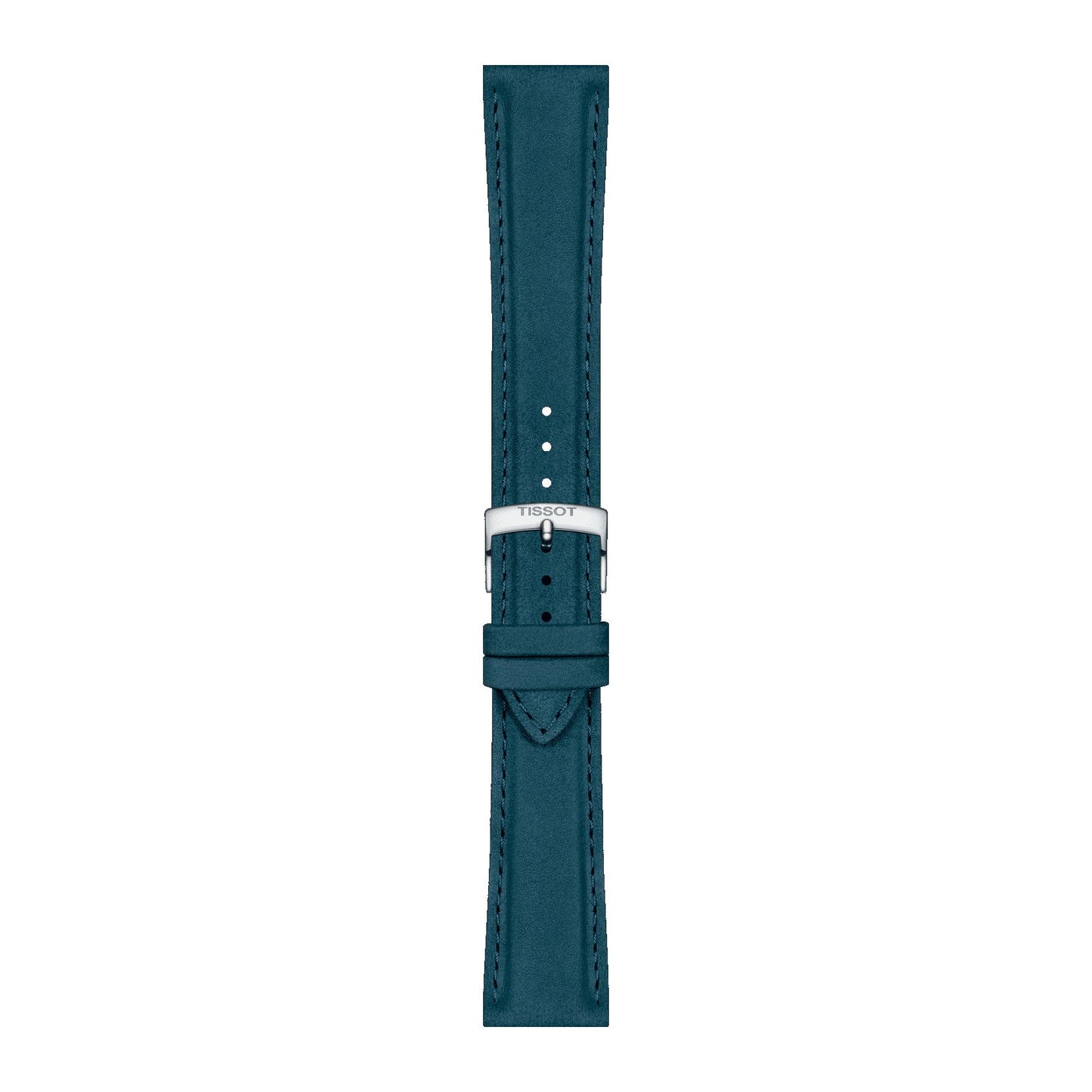 Tissot Official Blue Leather Strap Lugs 21 Mm