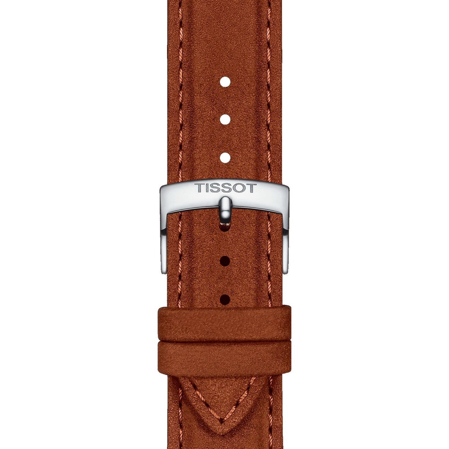 Tissot Official Camel Leather Strap Lugs 21 Mm