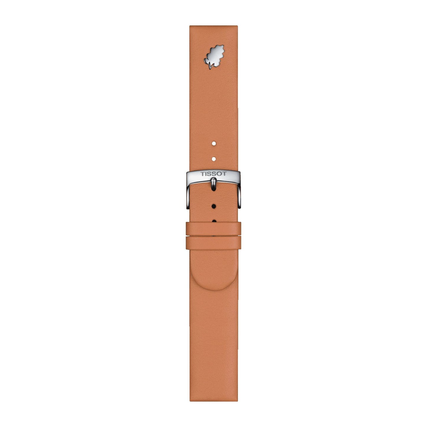 Tissot Official Brown Leather Strap Lugs 18 Mm