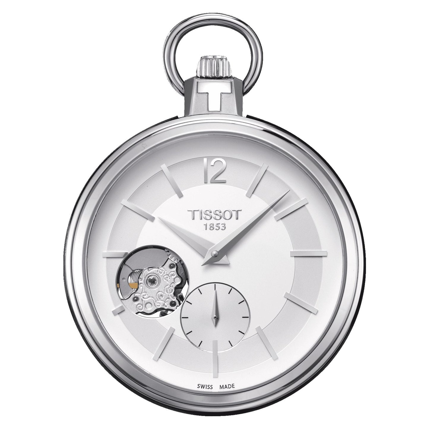 Tissot Pocket Mechanical Skeleton Arabic And Indexes