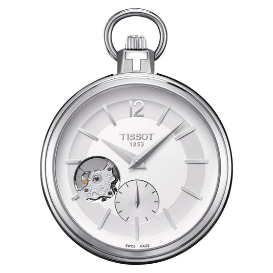 Tissot Pocket Mechanical Skeleton Arabic And Indexes