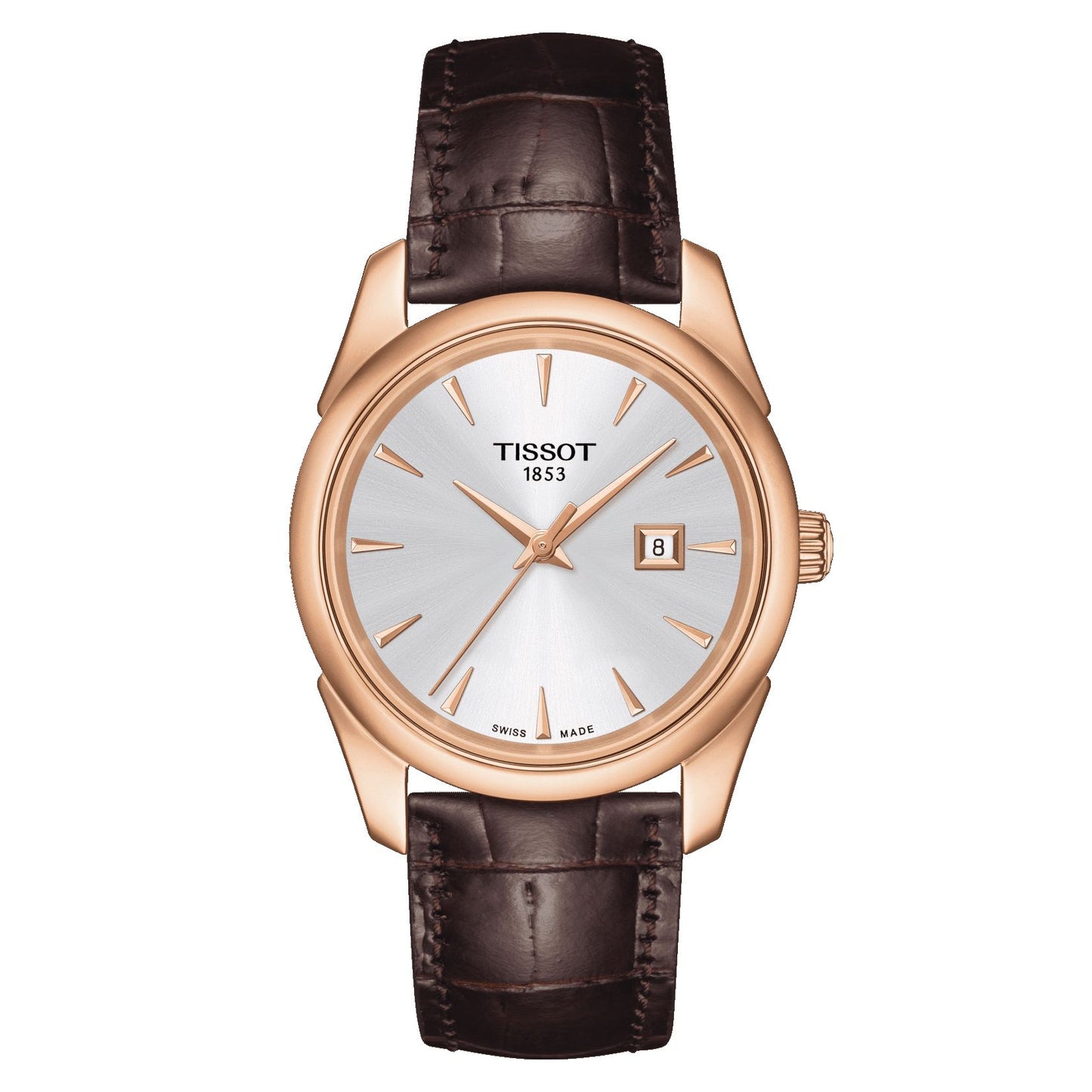 Tissot Vintage Lady 18K Gold (Leather, Brown) Indexes