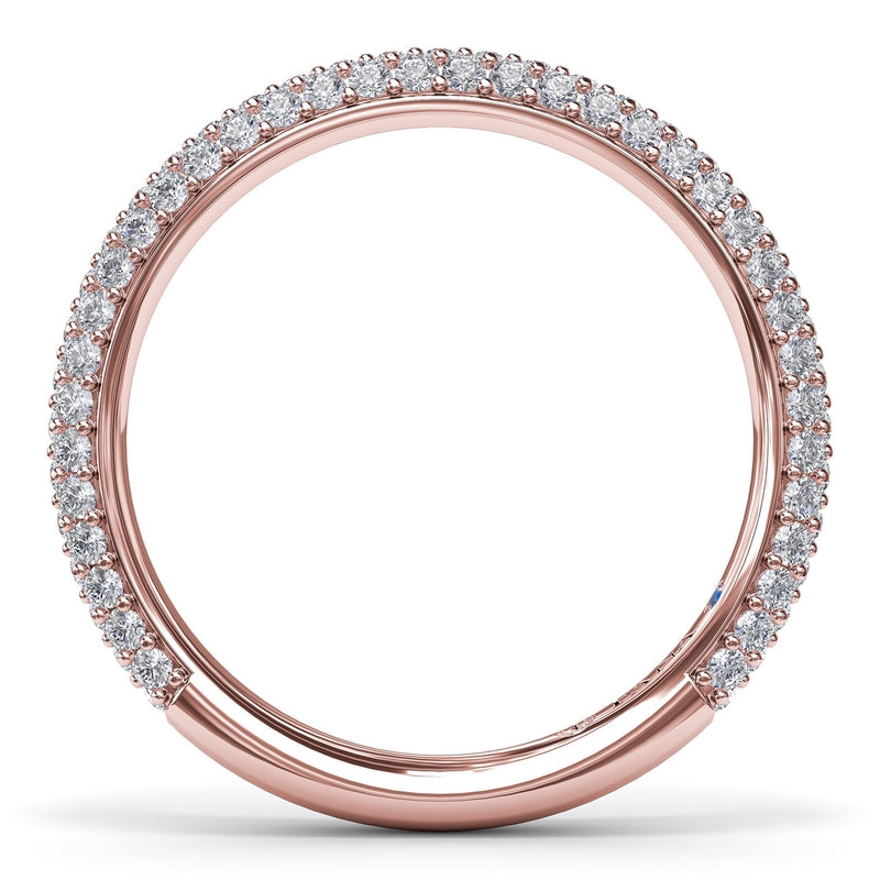 Fana Pave Diamond Wedding Band