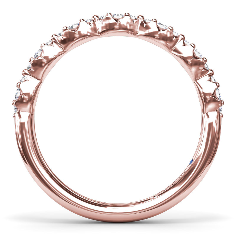 Fana Cluster Marquise Diamond Wedding Band