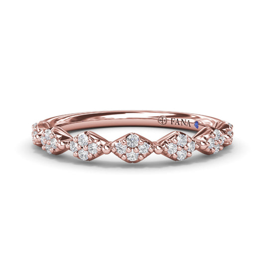 Fana Modern Vintage Diamond Band