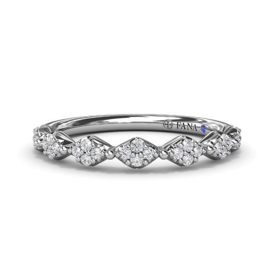 Fana Modern Vintage Diamond Band