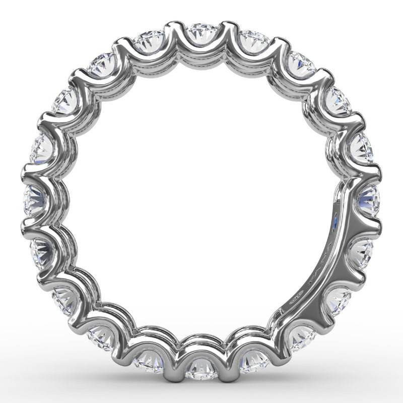 Fana 3.3ct Oval Diamond Eternity Band