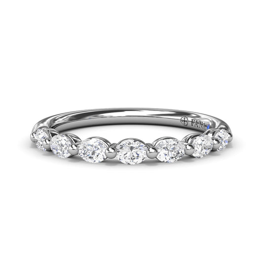 Fana Angelic Oval Diamond Band