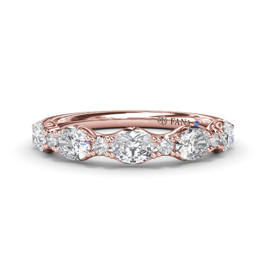 Fana Round Cluster Diamond Ring