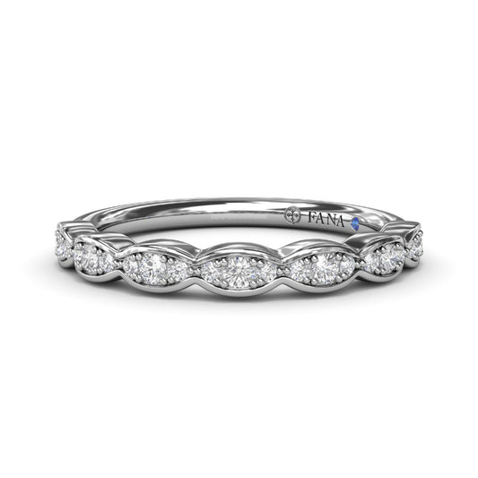 Fana Bezel Set Diamond Band
