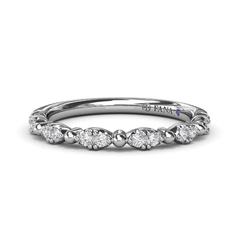 Fana Floating Shared Prong Diamond Band