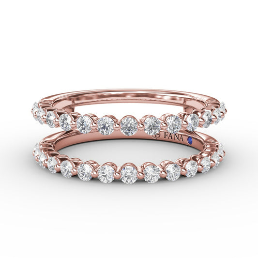 Fana Single Prong Diamond Insert Ring