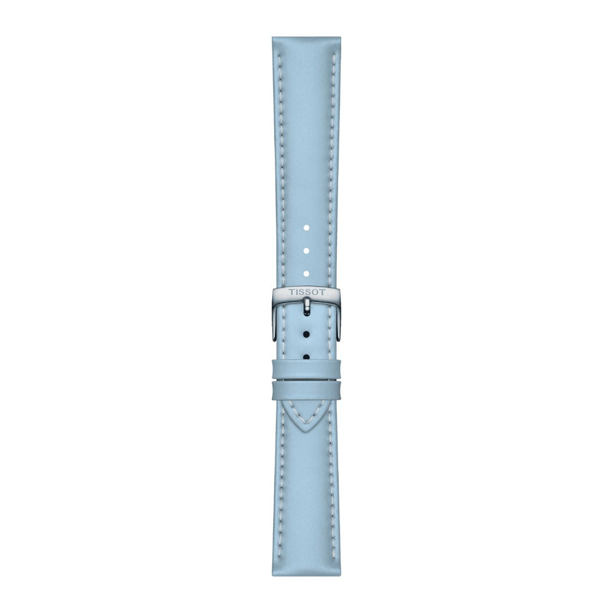 Tissot Official Blue Leather Strap Lugs 18 Mm