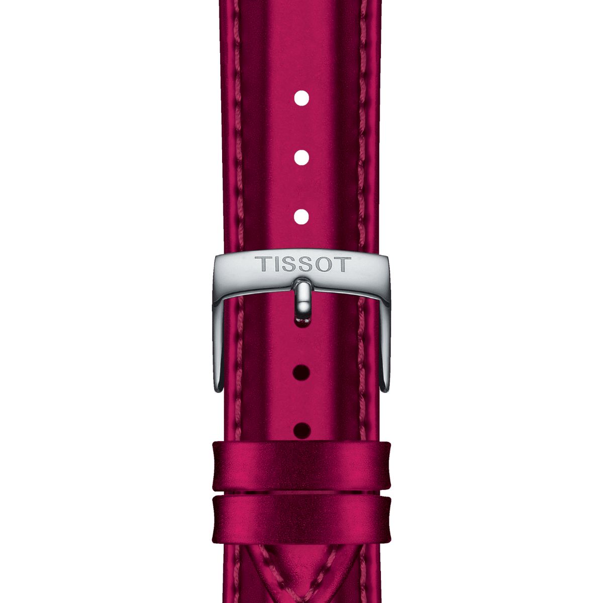 Tissot Official Red Synthetic Strap Lugs 18 Mm