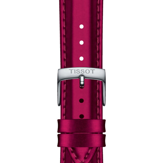 Tissot Official Red Synthetic Strap Lugs 18 Mm